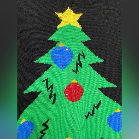 A NOT SO Ugly Christmas Sweater Dress Size L - Picture 2 of 8